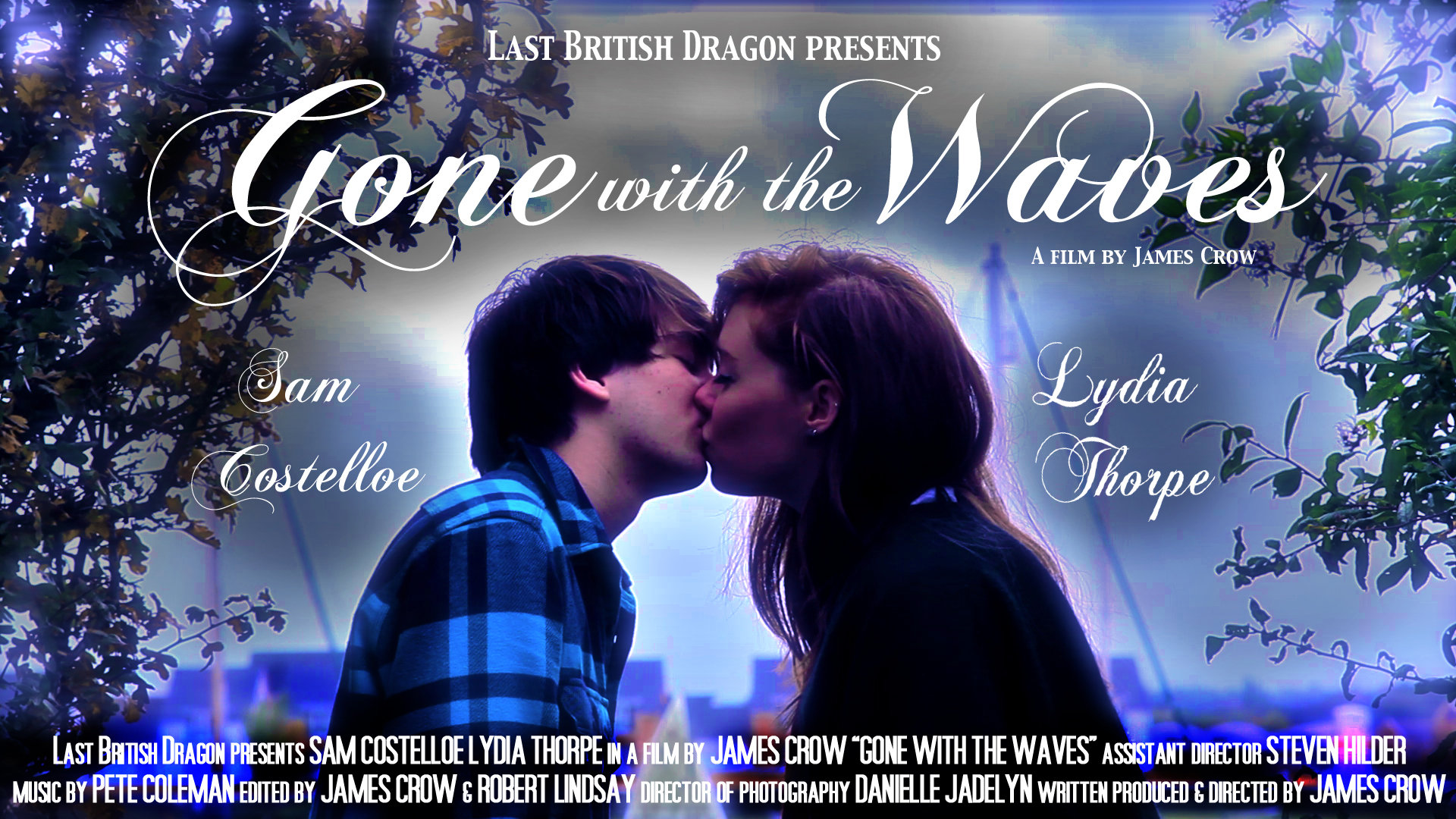 Poster for English comedy Gone with the Waves