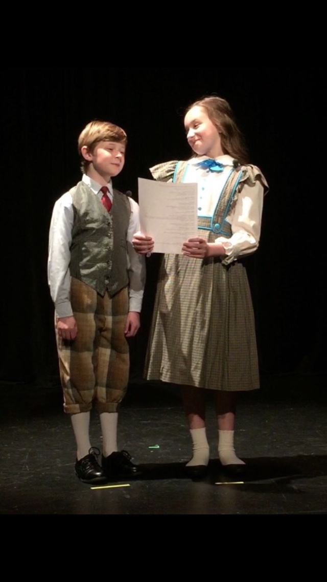 Jane and Michael Banks, Mary Poppins- Corbin and Grace Pitts, 2015