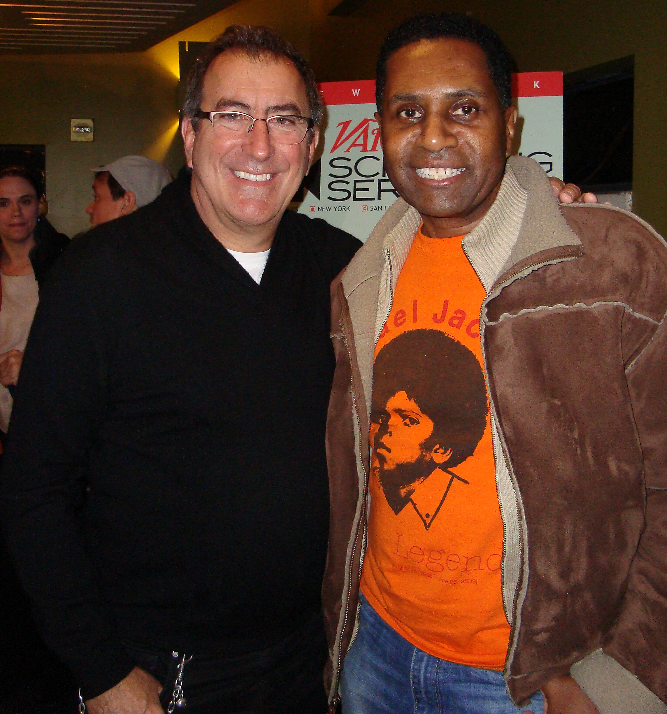 Kenny Ortega, Director, Michael Jackson, This Is It, & Claude Jay, Variety Screening, NYC