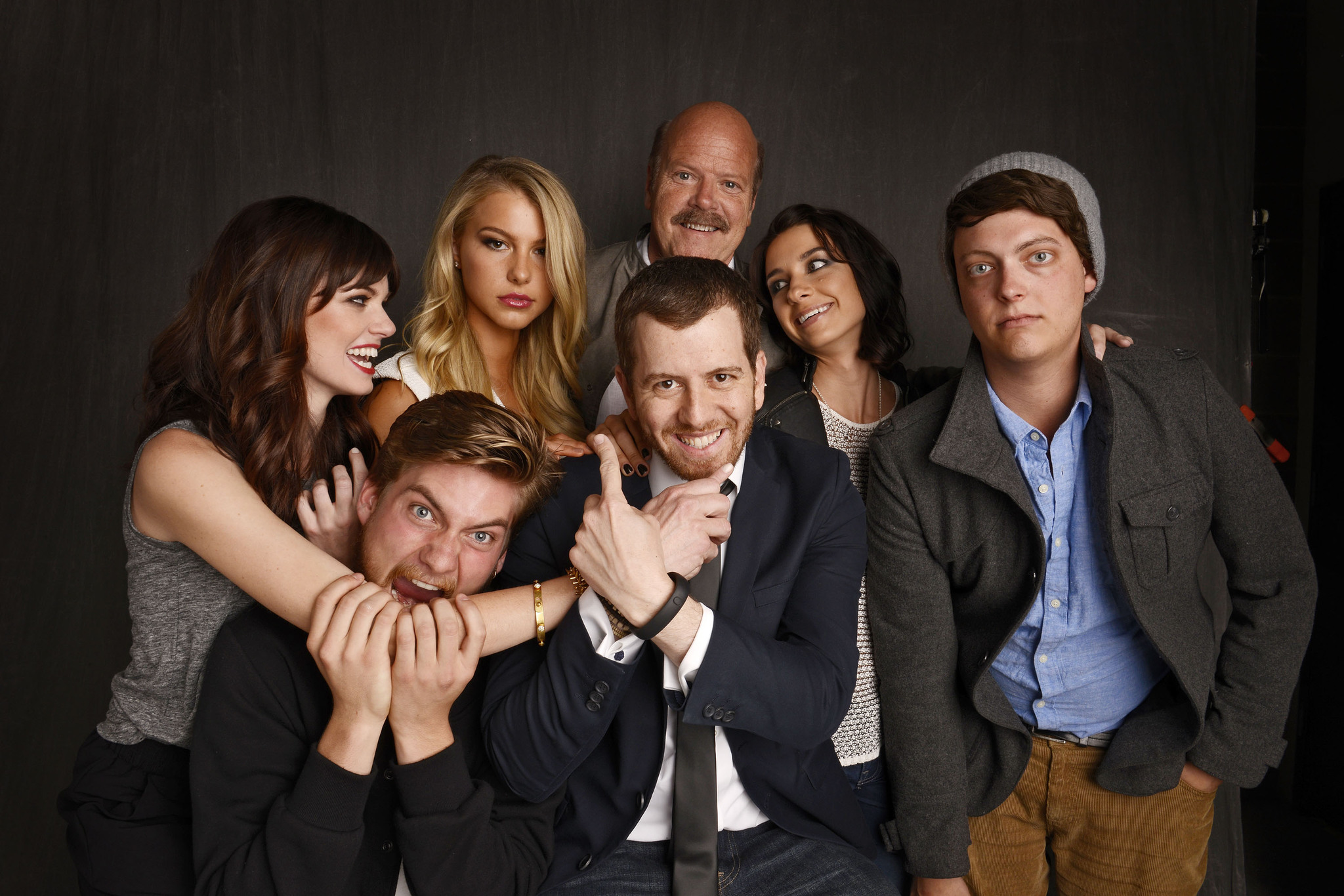 Rex Linn, Jordan Rubin, Rachel Melvin, Jake Weary, Cortney Palm, Peter Gilroy and Lexi Atkins