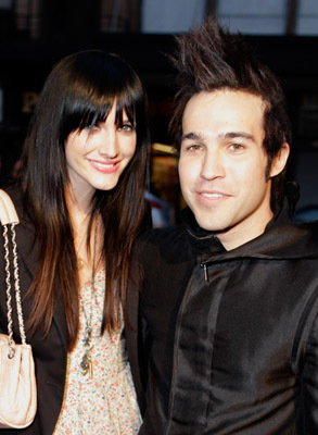 Ashlee Simpson and Pete Wentz at event of Exit Through the Gift Shop (2010)