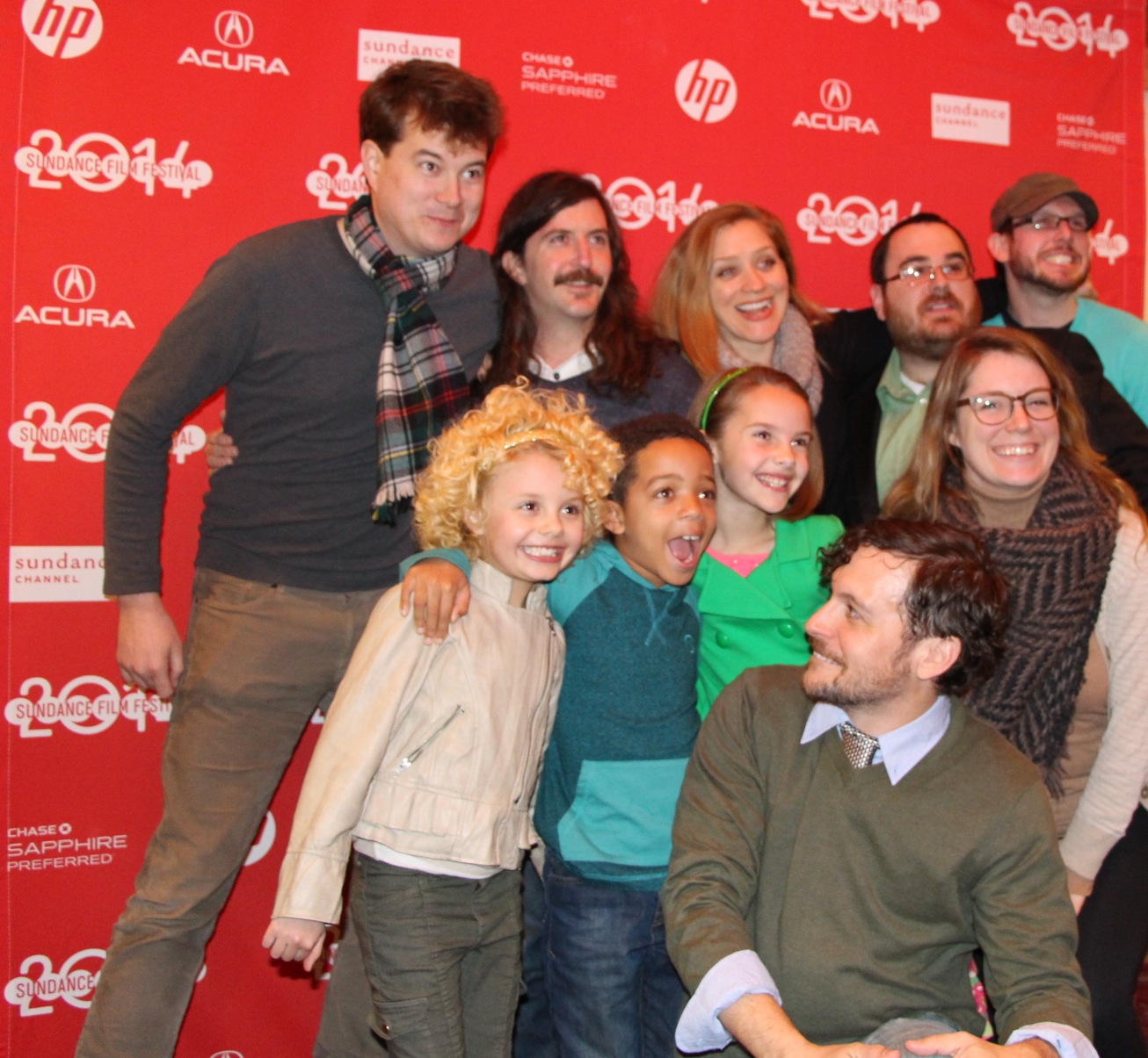 Cast and Crew of DIG at 2014 Sundance Film Festival