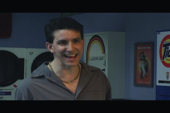 Geoff Kolomayz as 'Jimmy' on the set of Laundromatrio