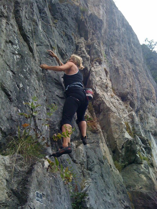 Climbing in Italy