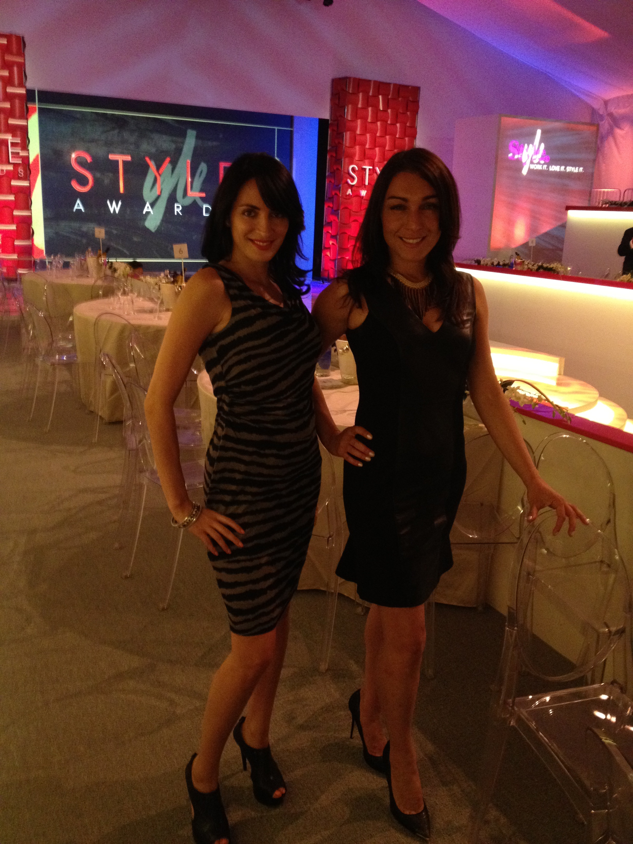 Lana Lovada and Jasmine Golubic at event of Style Awards