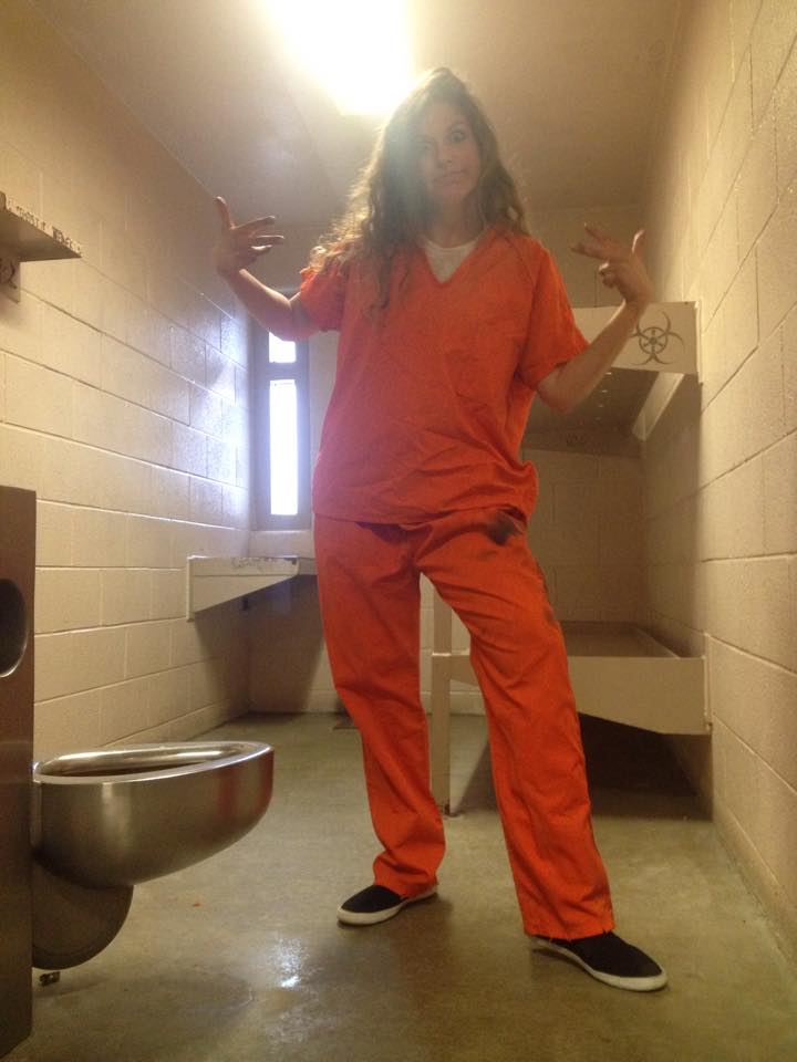 Female Prison Inmate in Feature RIOT