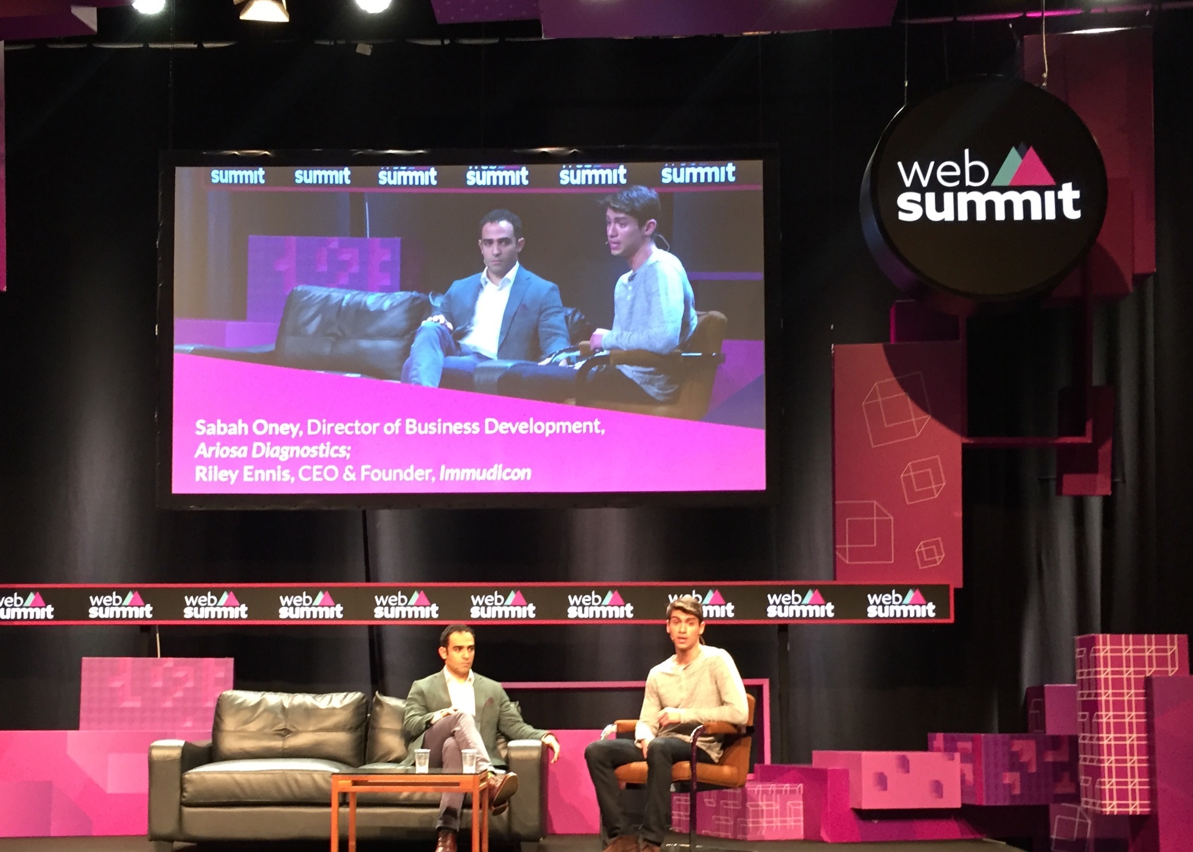 Riley Ennis and Sabah Oney HealthTech Panel - Web Summit 2015