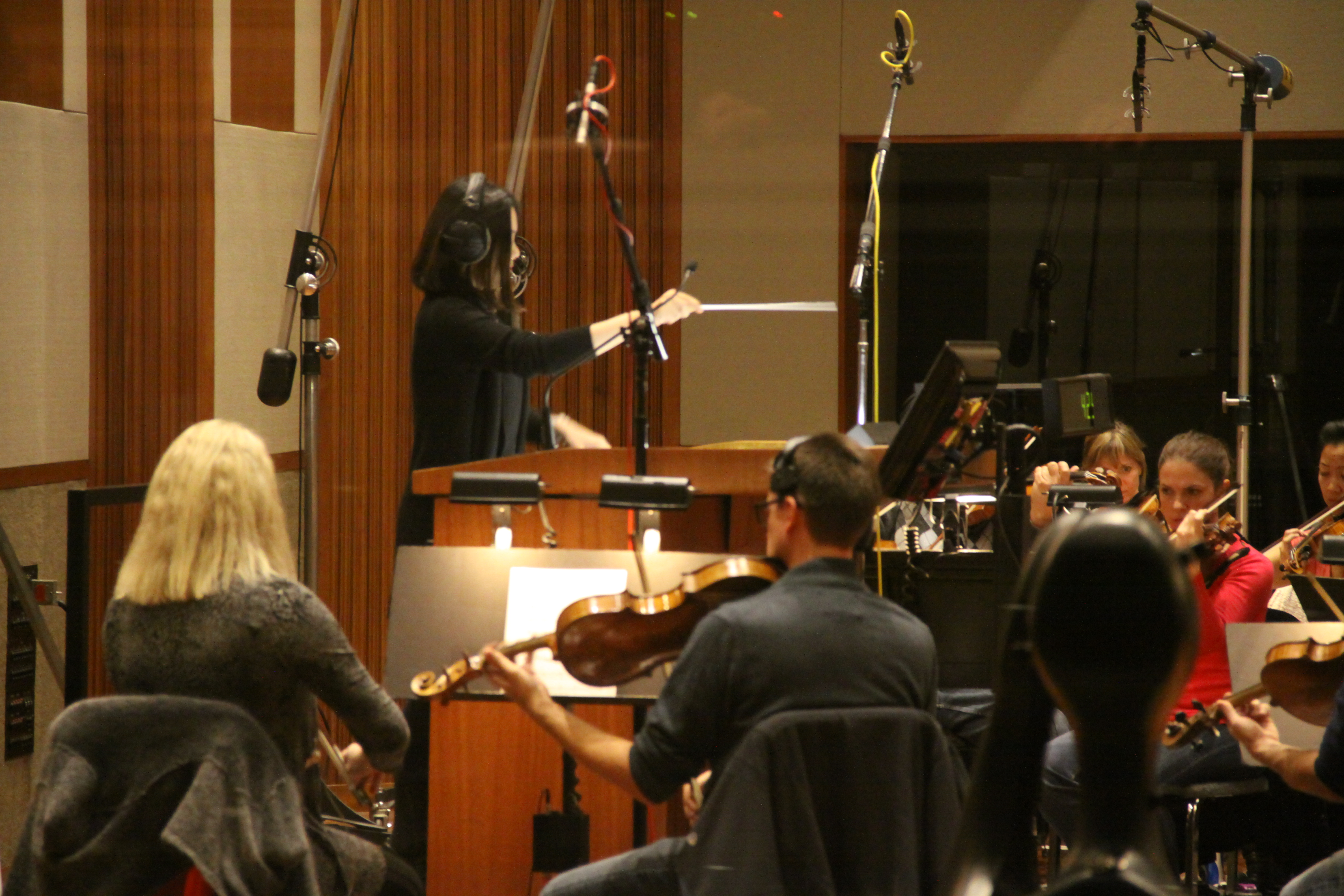 Recording at Bridge Studio, Los Angeles