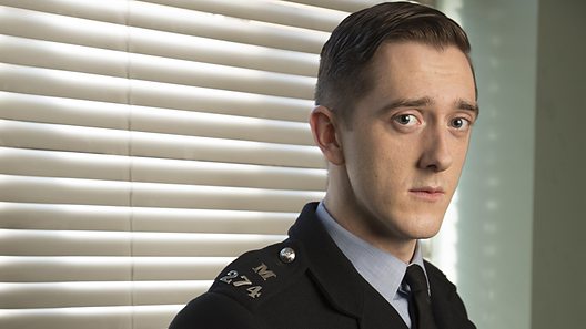 Liam Jeavons as 'PC Tommy Perkins' in WPC 56 for the BBC