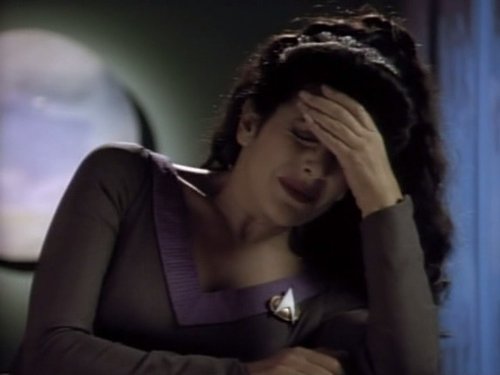 Still of Marina Sirtis in Star Trek: The Next Generation (1987)