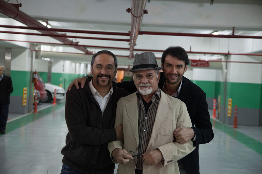 Backstage of Azar, Shahdokht, Parviz va digaran