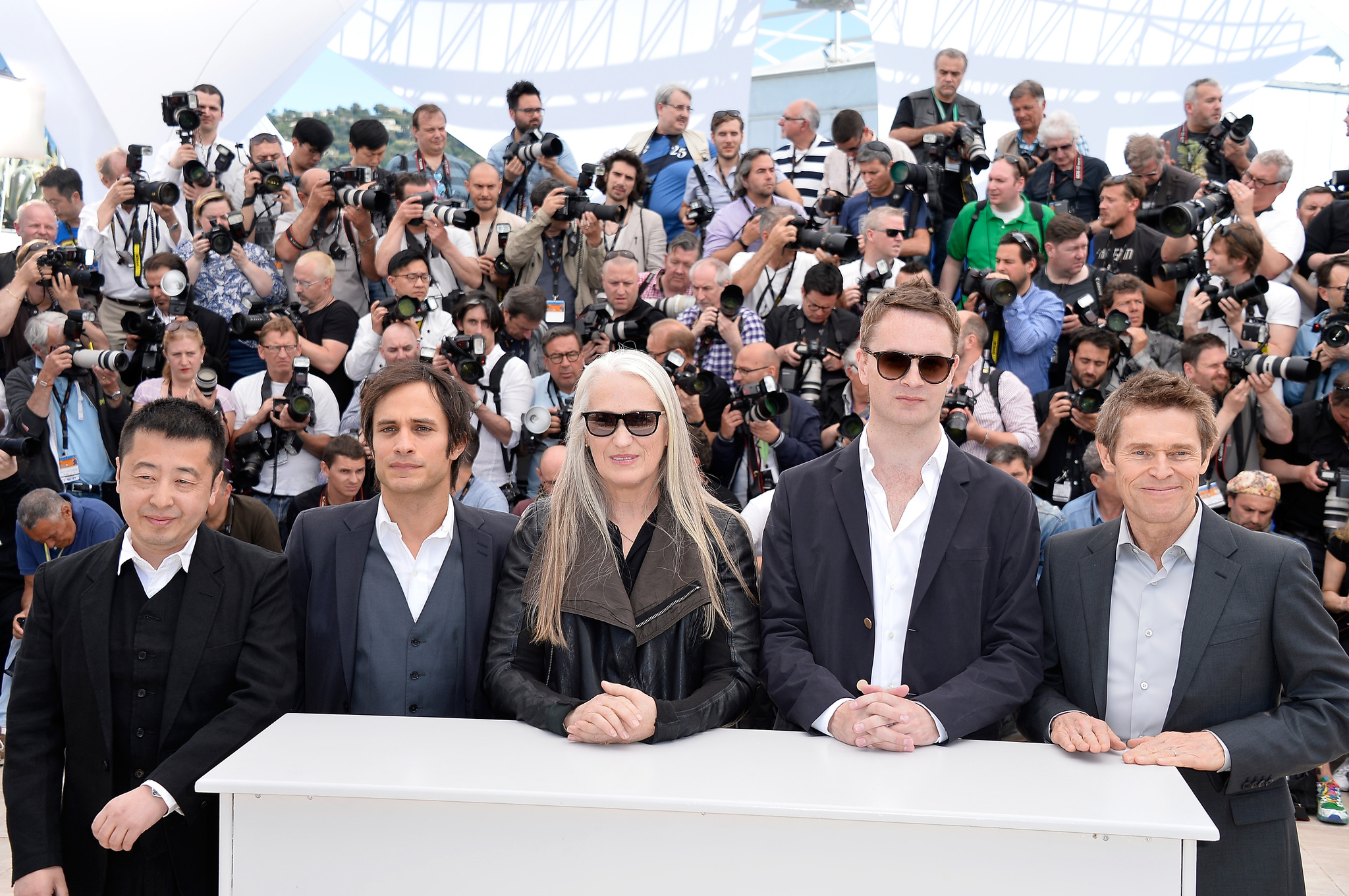 Willem Dafoe, Jane Campion, Gael García Bernal, Zhangke Jia and Nicolas Winding Refn