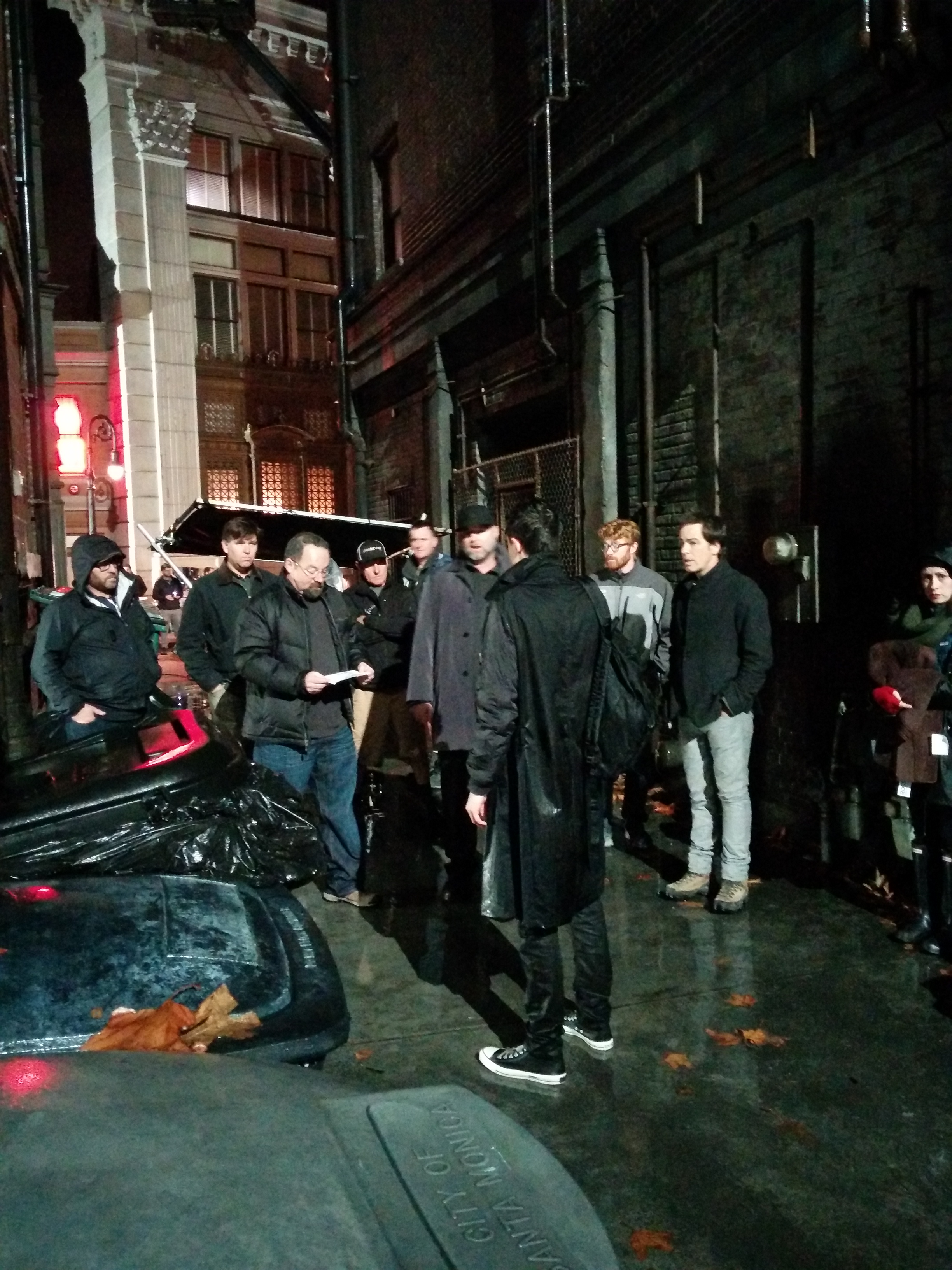 Batman Arkham Knight live action trailer BTS with directors Tim and Jeff Cronenweth.