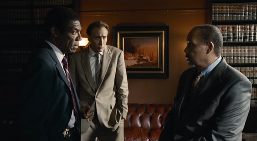 With Nic Cage and Vondie Curtis Hall in BAD LIEUTENANT: PORT OF CALL NEW ORLEANS