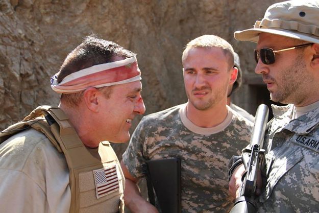 On set of Misirlou/The American Adrenal with Tom Sizemore on September 11th, 2014