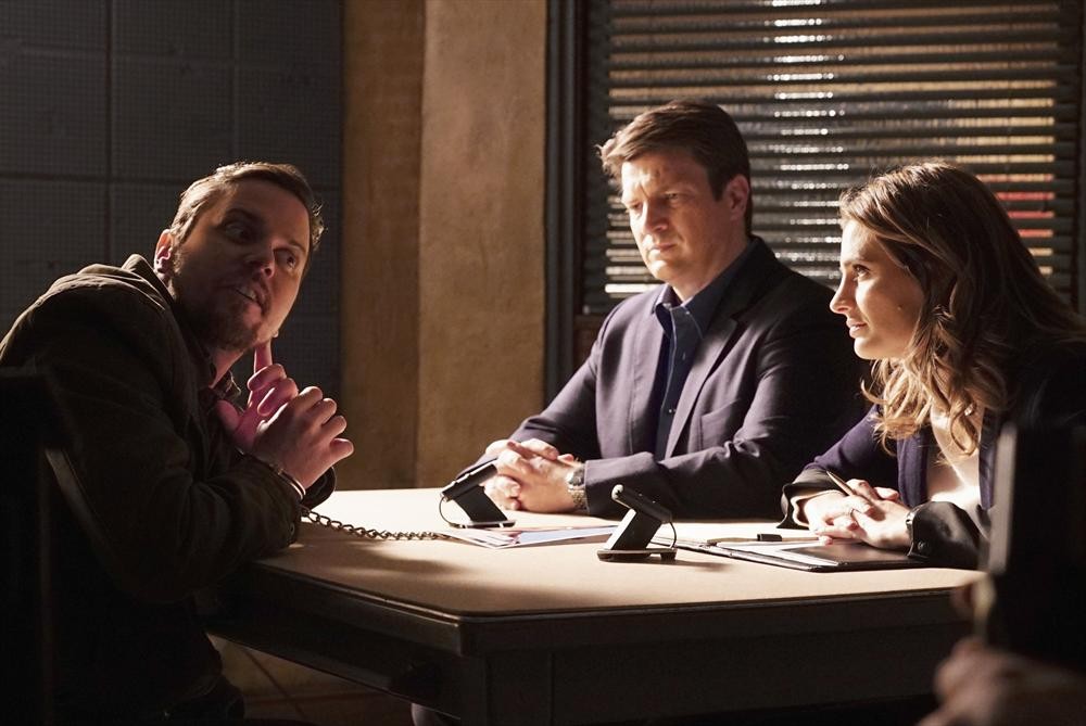 Still of Nathan Fillion, Stana Katic and Michael Mosley in Kastlas (2009)