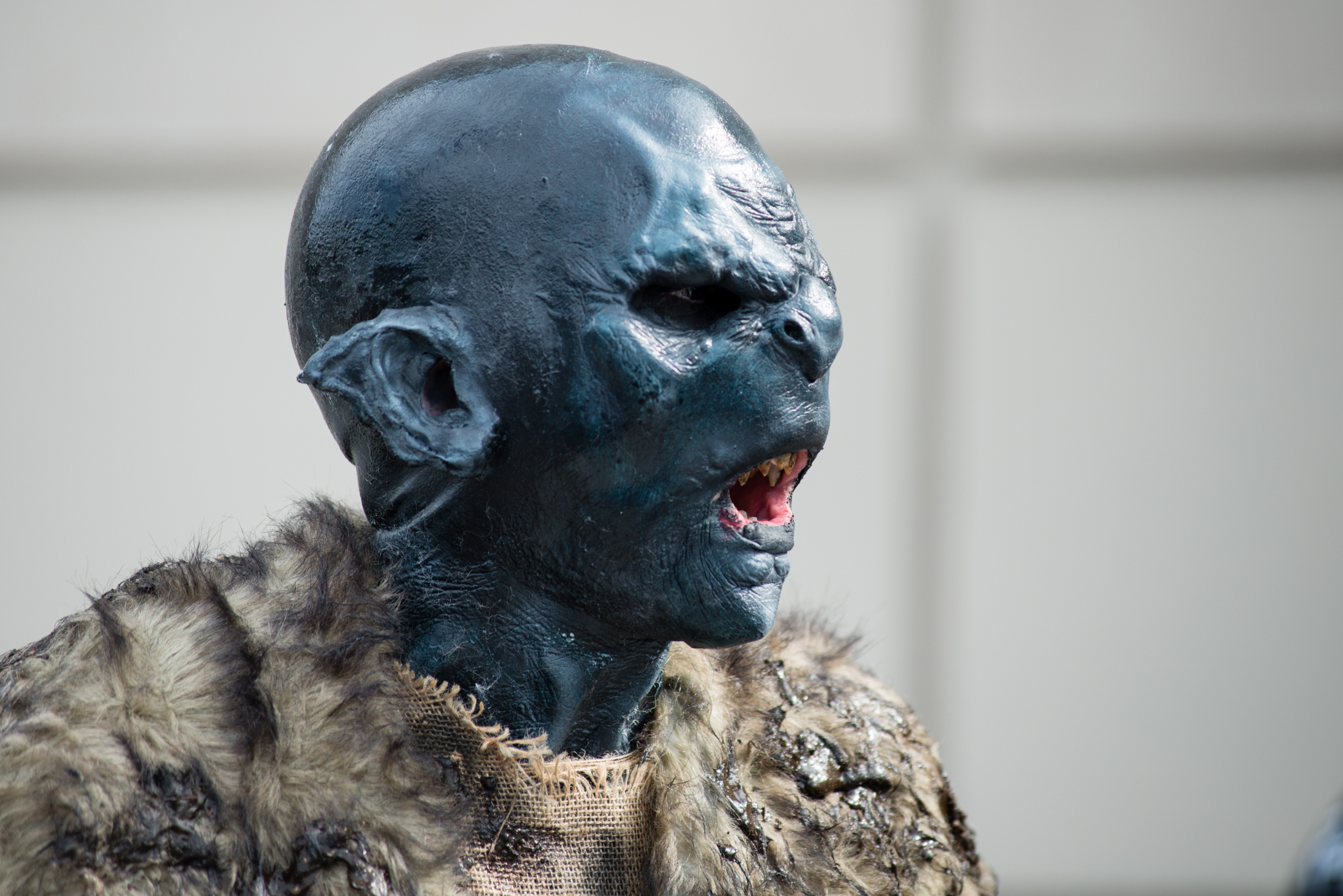 Alan Maxson as The Orc at Monsterpalooza 2014.