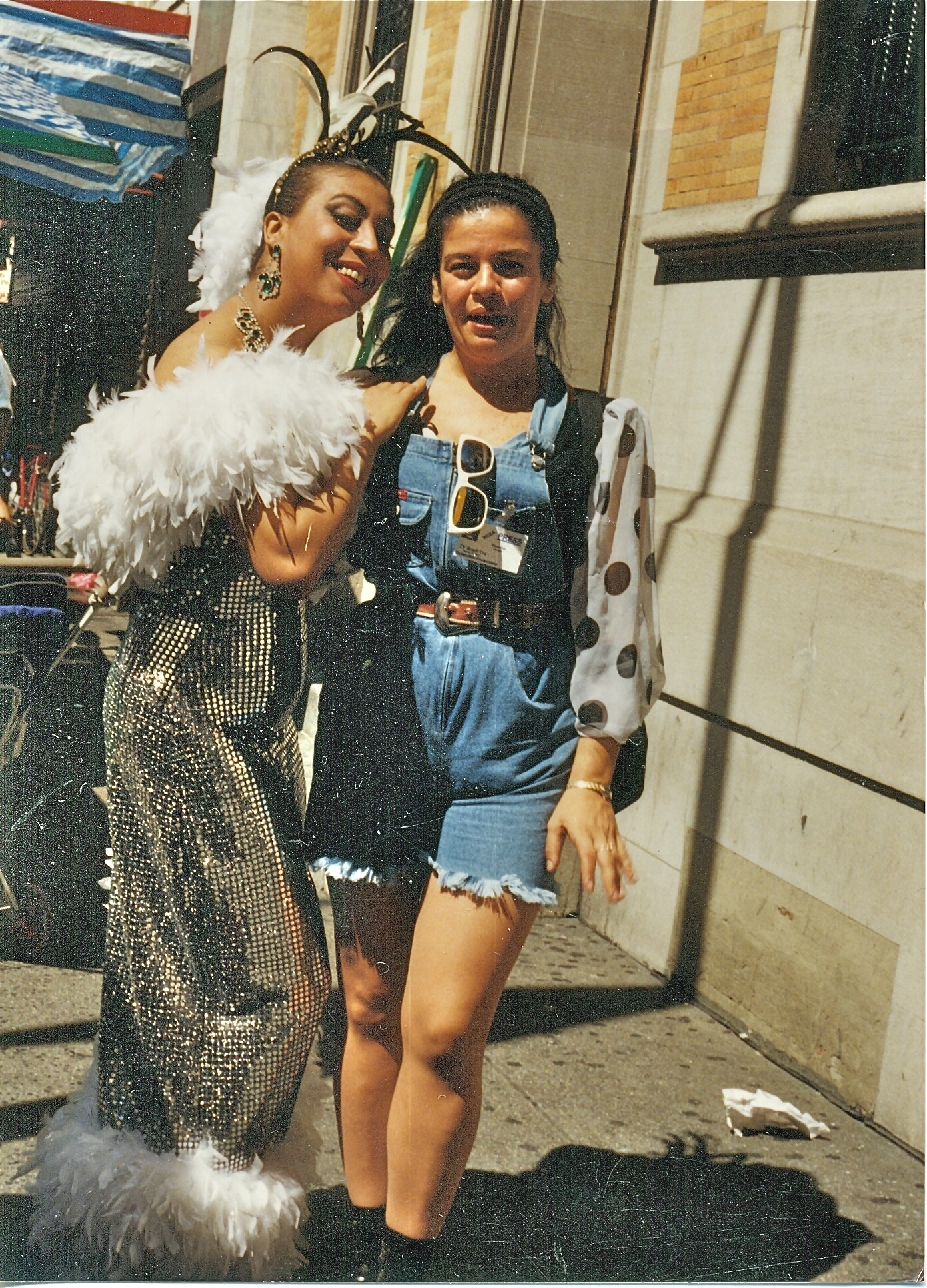 Brazilian music Star Maria ALCINA at Brazilian day in New York 1995