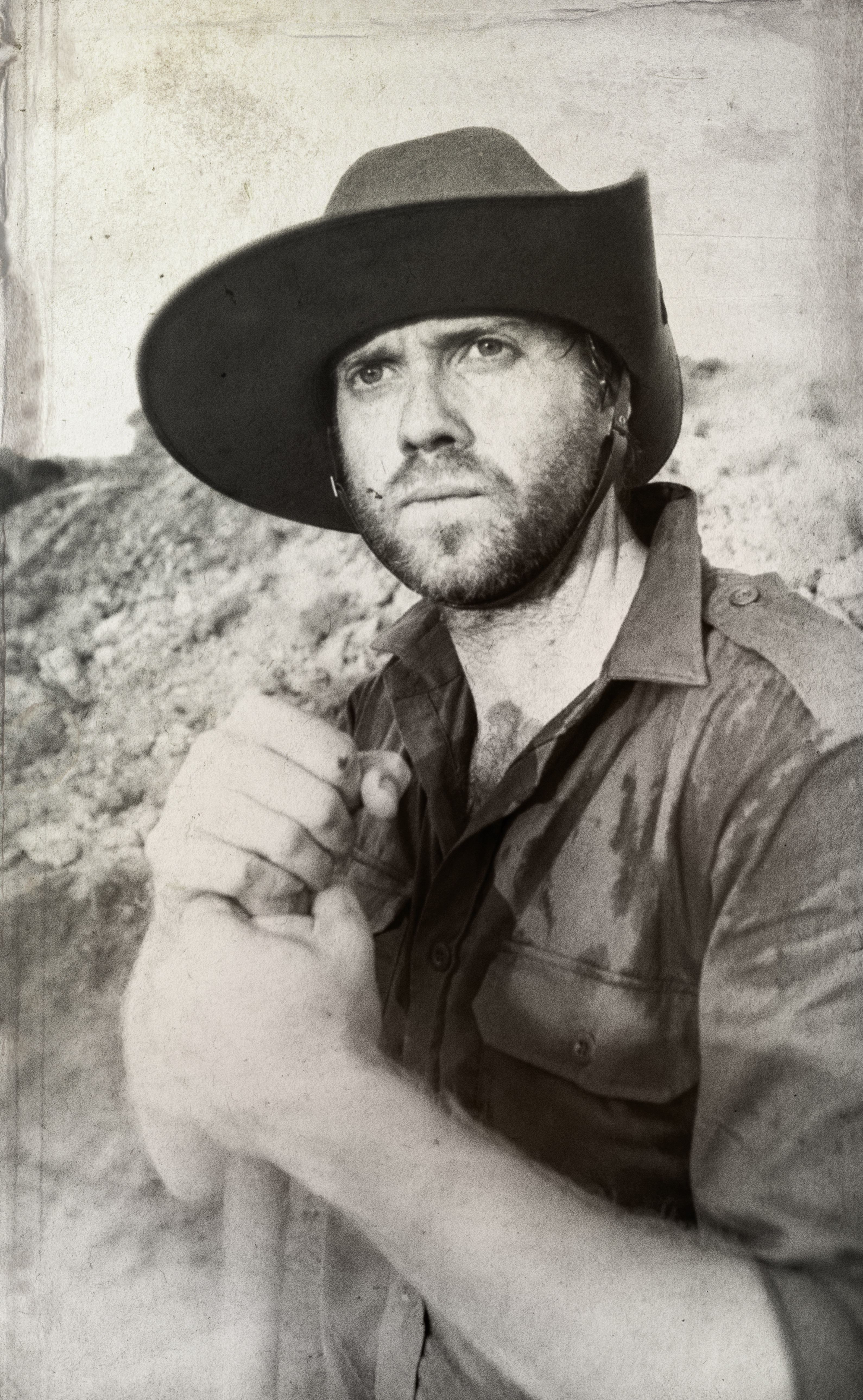 Boot camp - The Water Diviner Christopher Sommers as Sgt Tucker