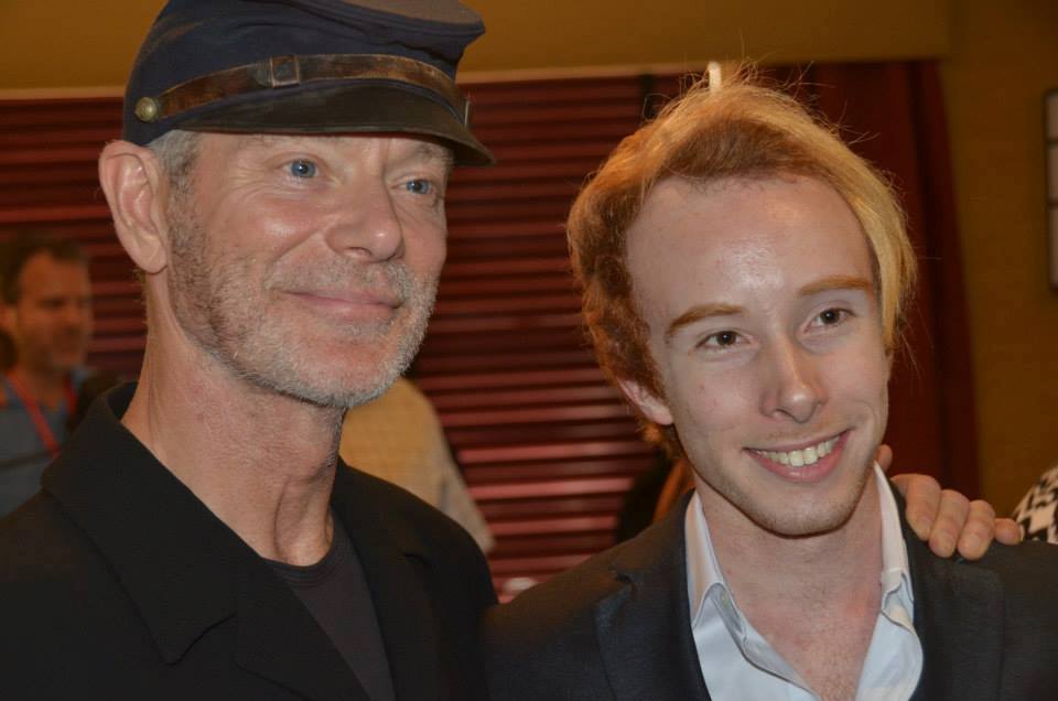 Josh Cruddas with Stephen Lang at event of Copperhead
