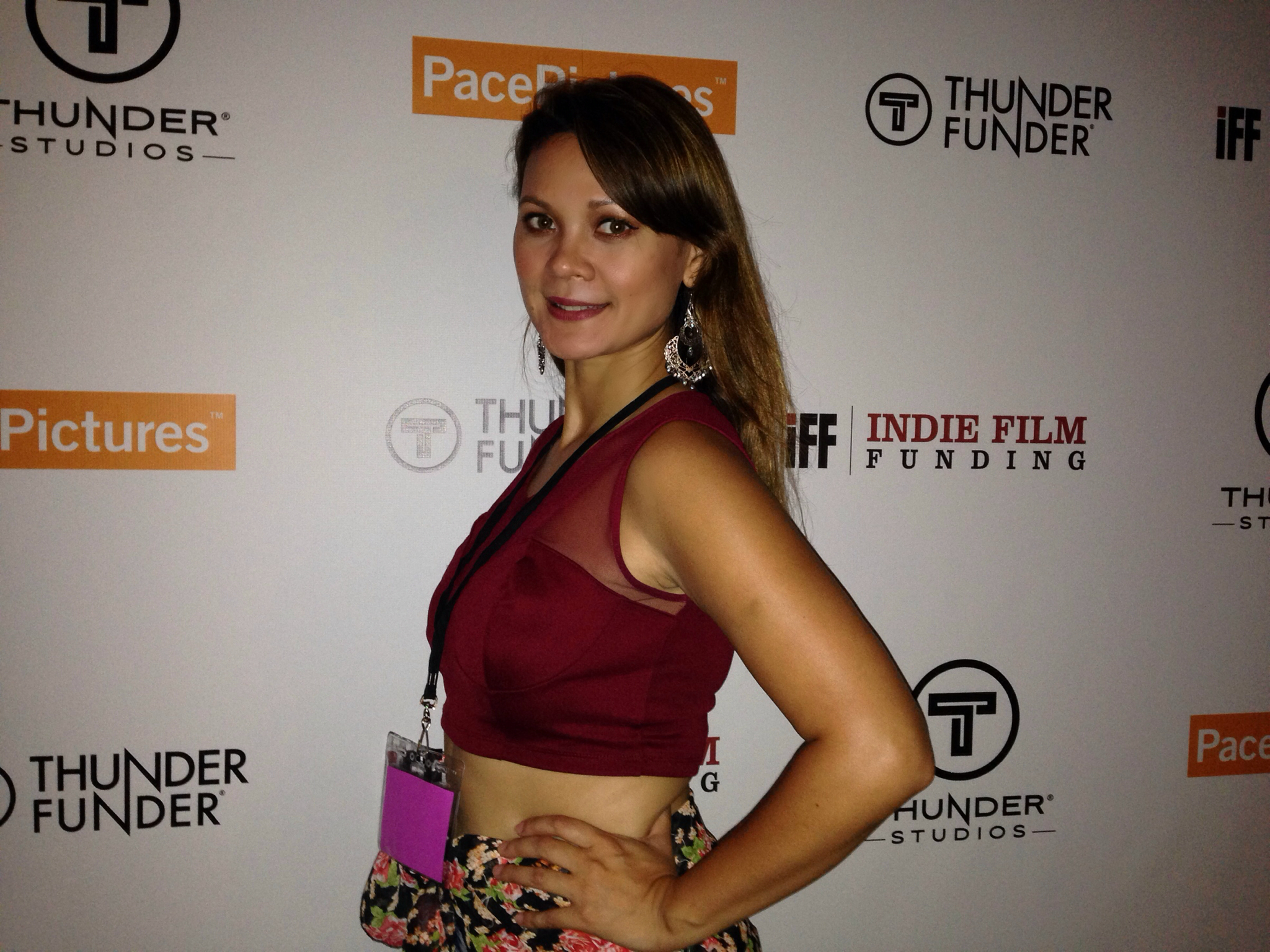 Kimberly Pal attending Filmmaker Welcome party at Thunder Studios, kicking off to 2014 Cambodian Town Film Festival.