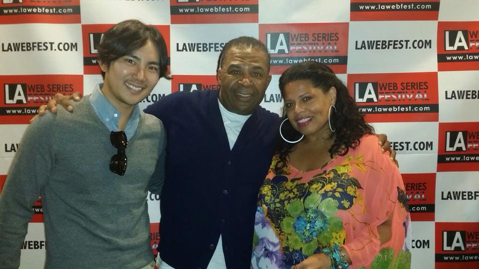 AT THE FESTIVAL WITH YOHAN LEE AND SHARON KING, BLAKE ROBERTS