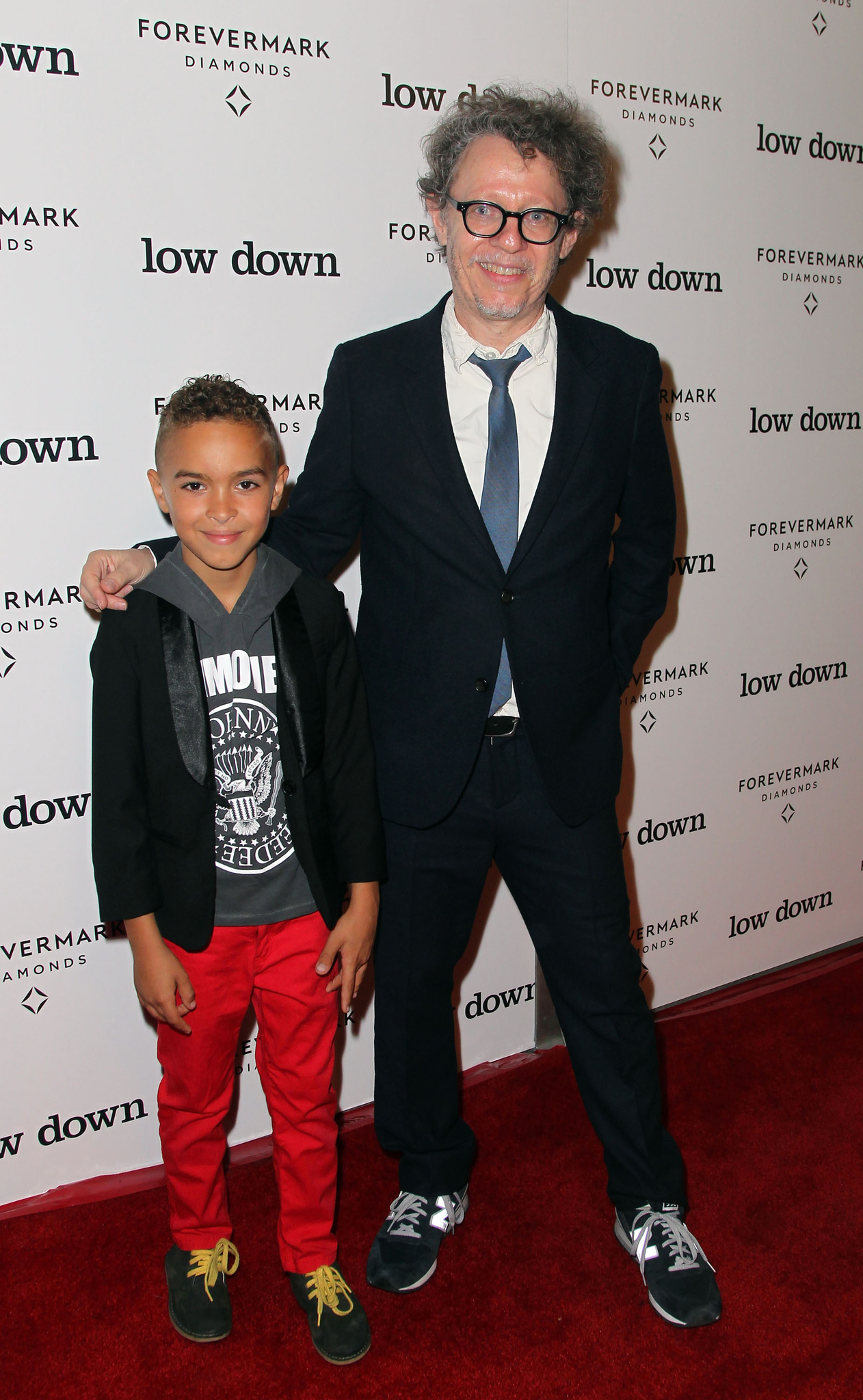 Jeff Preiss and River Ross at event of Low Down (2014)