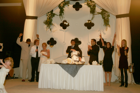 Still of Derek Duncan, Catherine Reitman, Gareth Reynolds, Ben Gleib and Steve Byrne in The Real Wedding Crashers (2007)