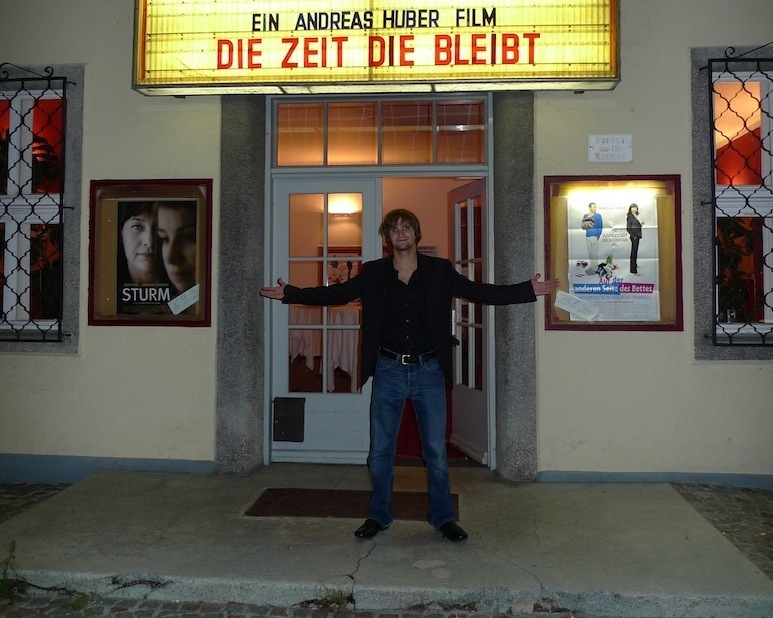 Andreas Huber at premiere of 