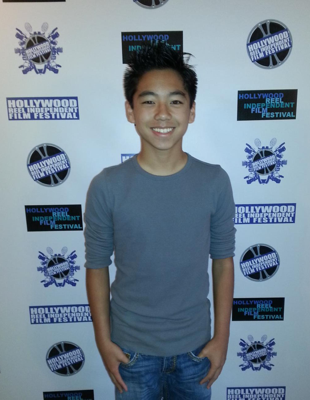 Austin Chandra at the Hollywood Reel Independent Film Festival