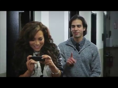 Still of Cesar D La Torre and Paulina in Verizon Commercial