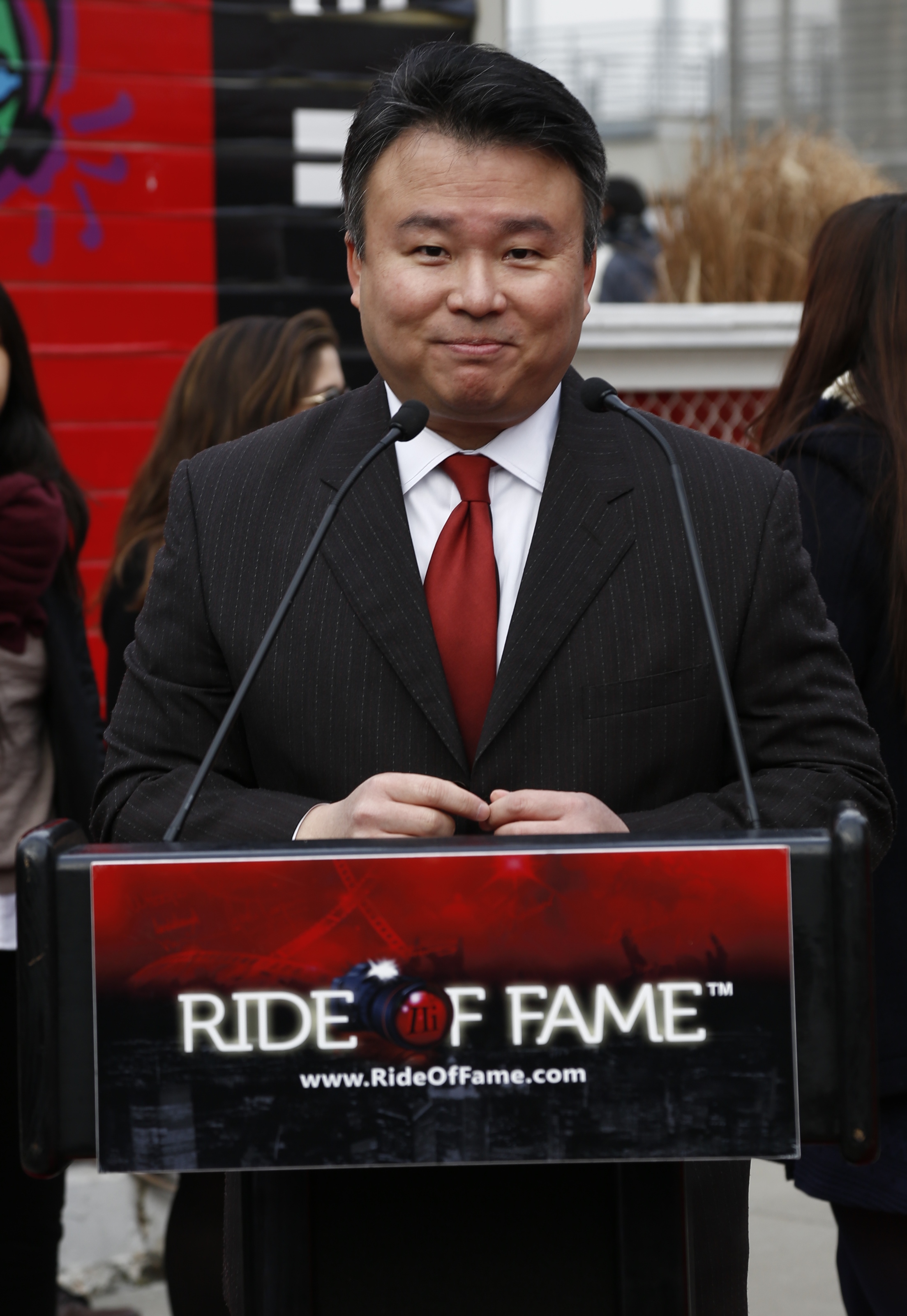 David W. Chien at Ride of Fame (December 4th, 2013).