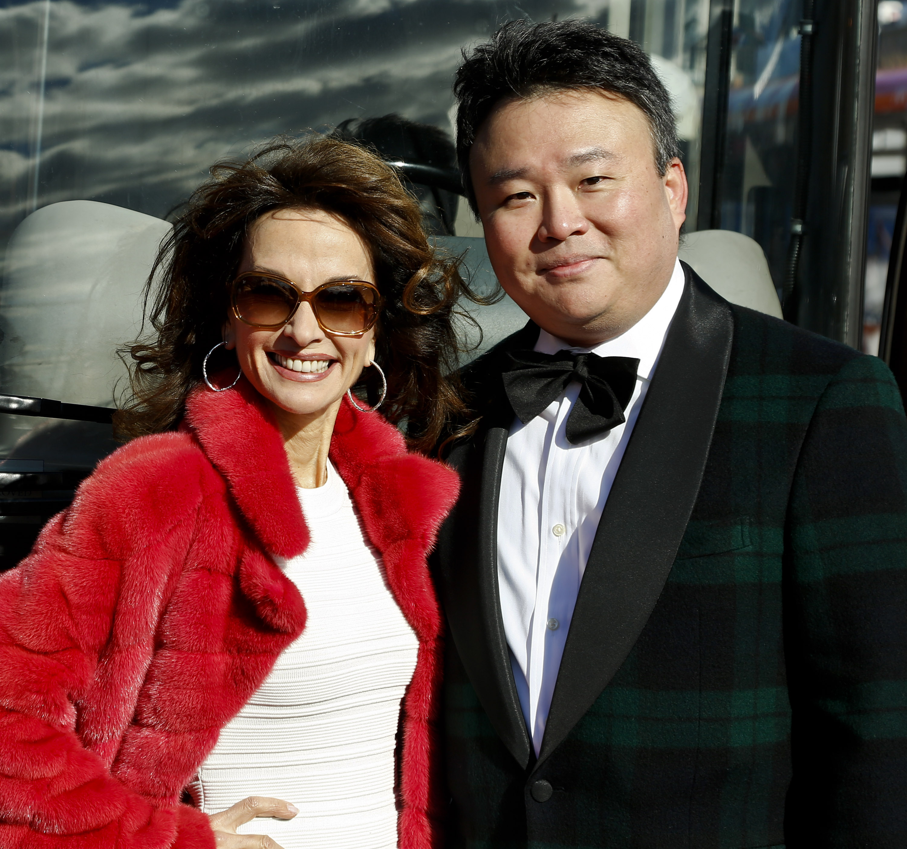 David W. Chien with Susan Lucci at Ride of Fame (November 19th, 2013).