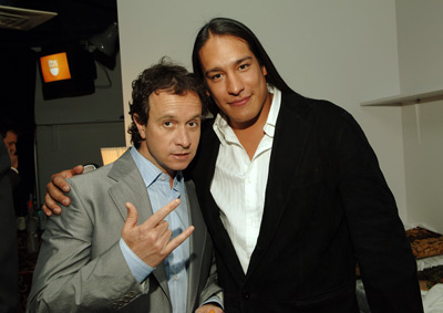 Pauly Shore and Michael Spears at event of Into the West (2005)