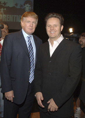 Mark Burnett and Donald Trump