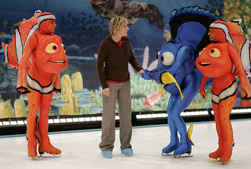 Performing on Ellen as Nemo