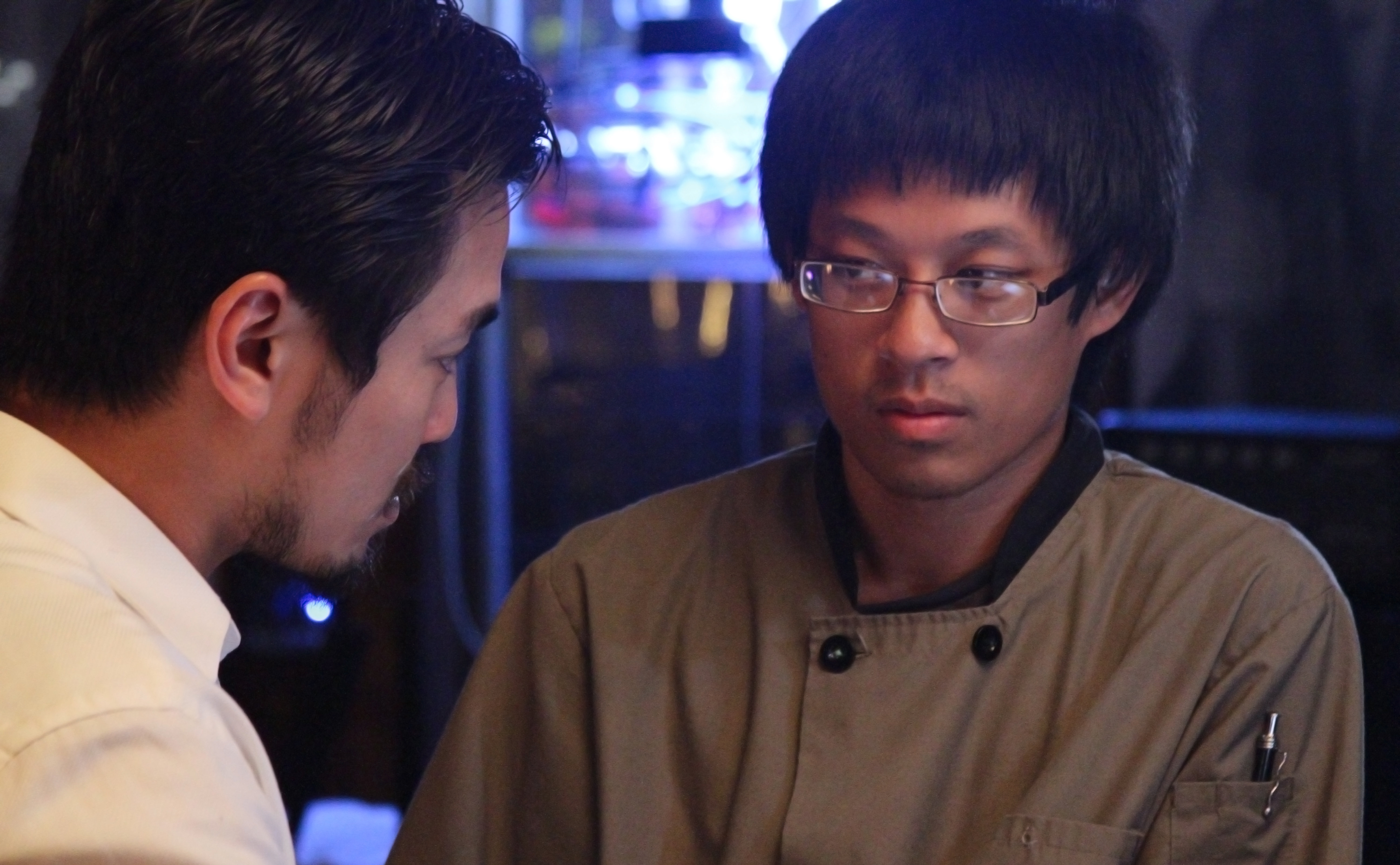 Han Soto and Stanley Wong in Steve Chong Finds Out That Suicide Is a Bad Idea (2013)
