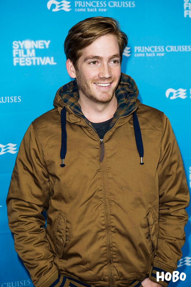Luke McMahon at the Australian premier of The Two Faces of January