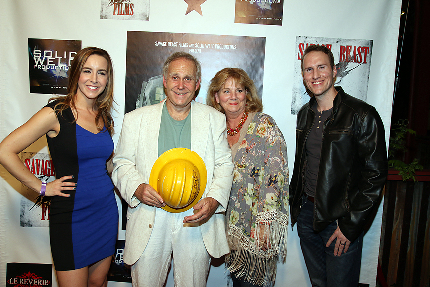 Lake Eerie Red Carpet Event and Concert by Le Reverie at House of Blues Sunset Strip Los Angeles, CA. Meredith Majors, G Larry Butler, Betsy Baker, and Chris Majors.