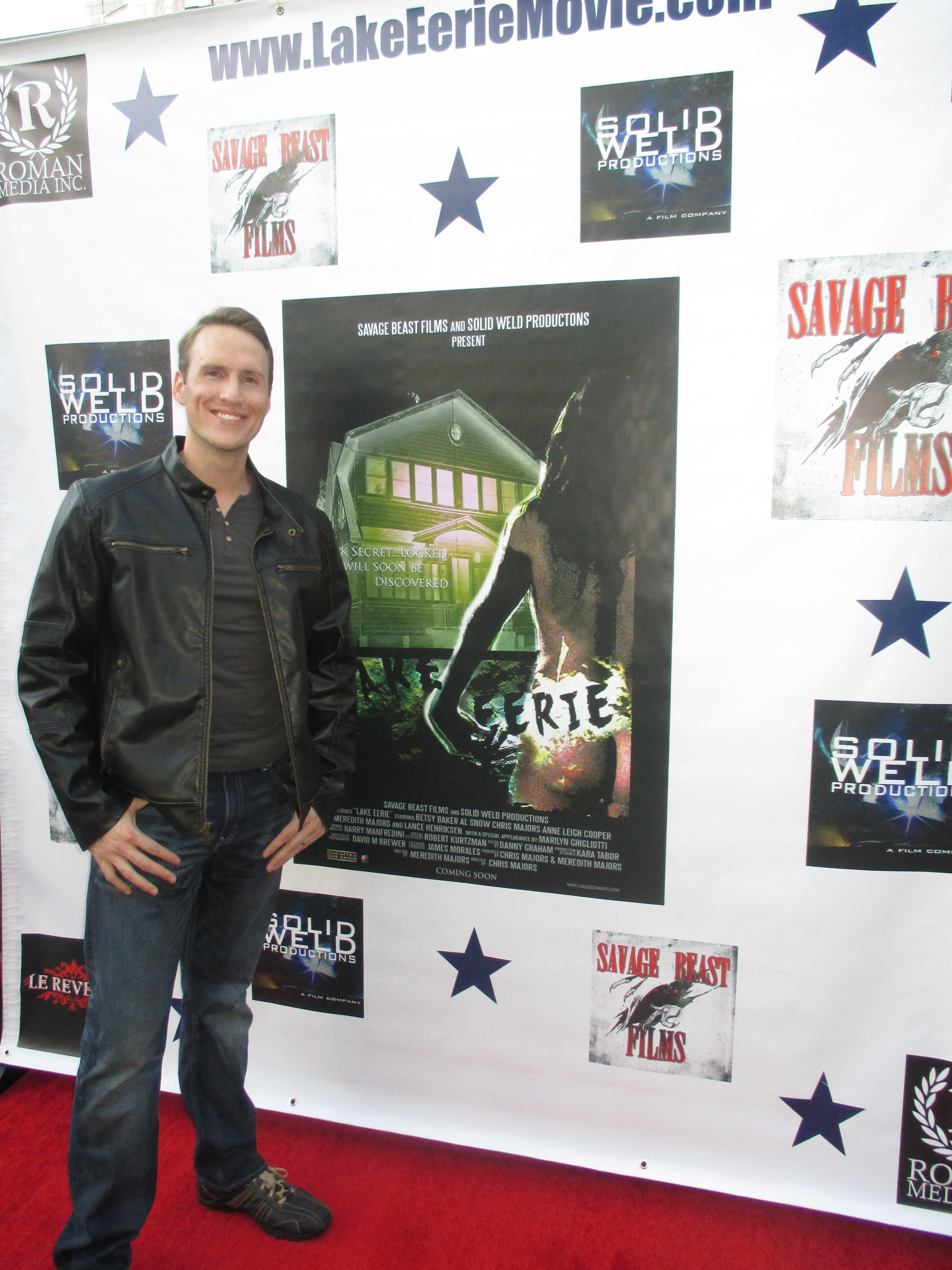 Director Chris Majors in Los Angeles, CA at the House of Blues Sunset Strip Red Carpet Event for sci-fi horror film: 