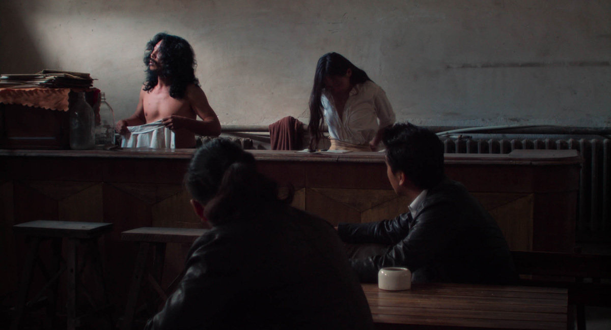 Still of Ruo-yi Jian, Bayaneruul, Jula, Zandaraa and Altanochir in K (2015)