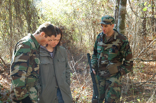 Thomas D. Moser, Michael O'Hare Wallace and Peter Mikhail in Lost Mission (2008)