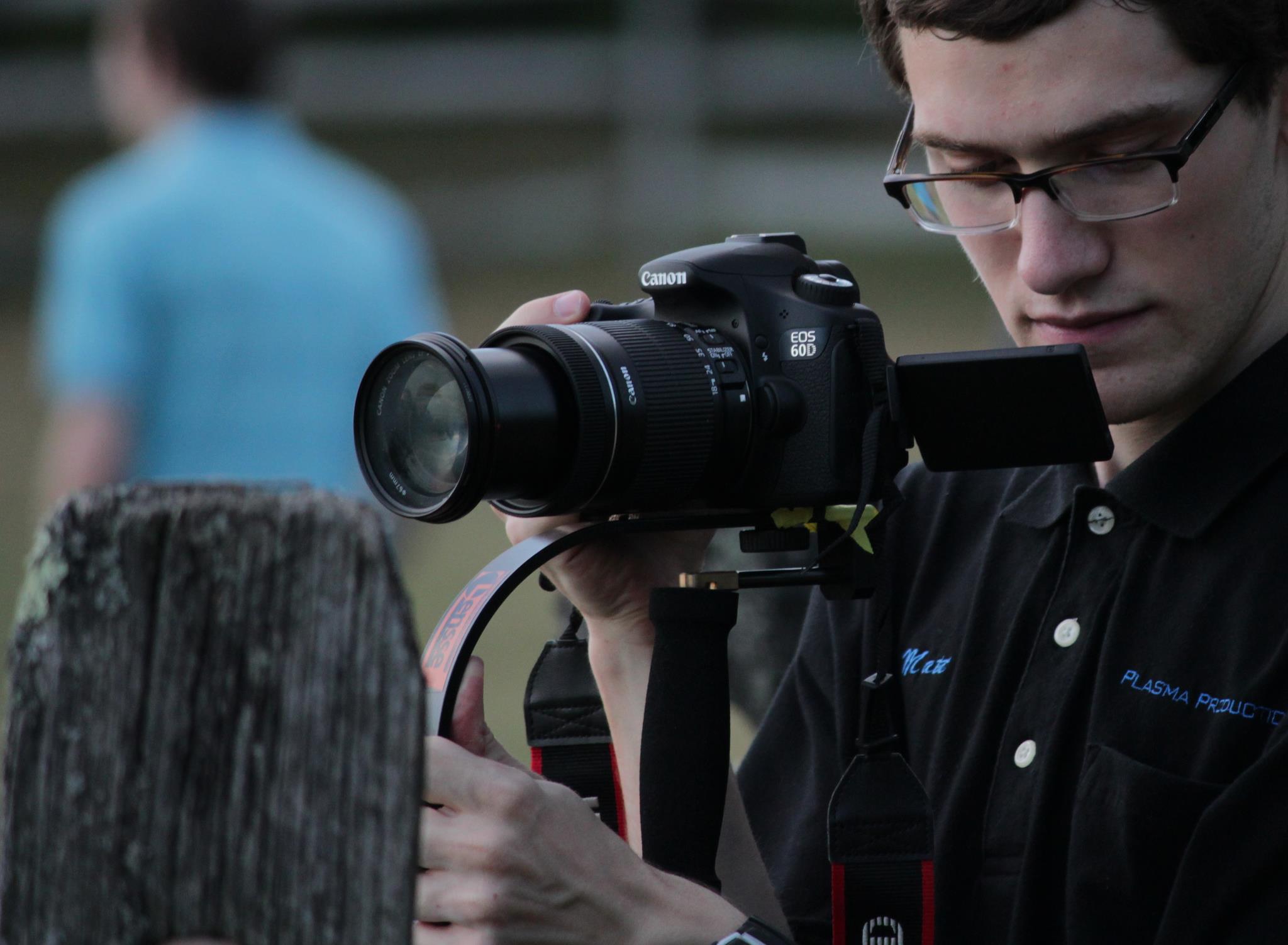 Matthew Elton shooting on a Canon 60D.