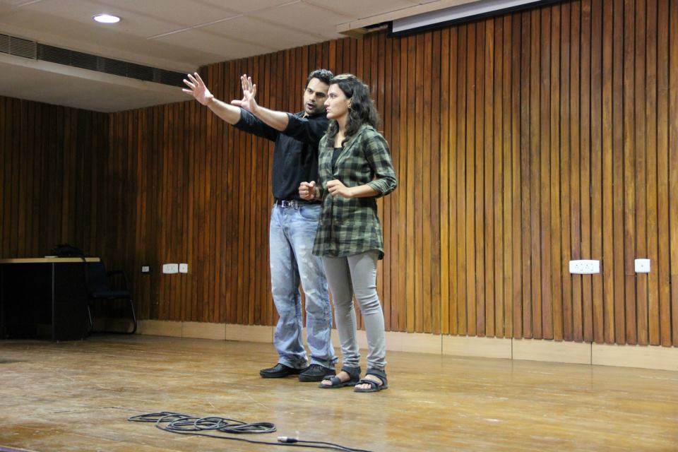 Gaurav Nanda Conducting Acting Workshop At IIT GUWAHATI