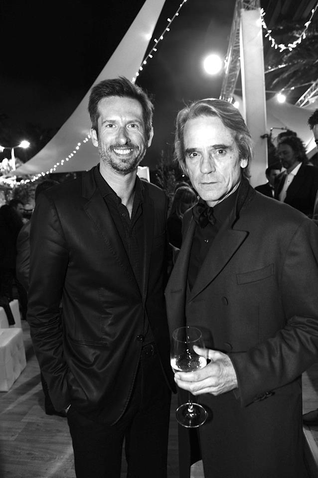 Sam Bobino and Jeremy Irons at 65th Cannes Film Festival - Cannes, France