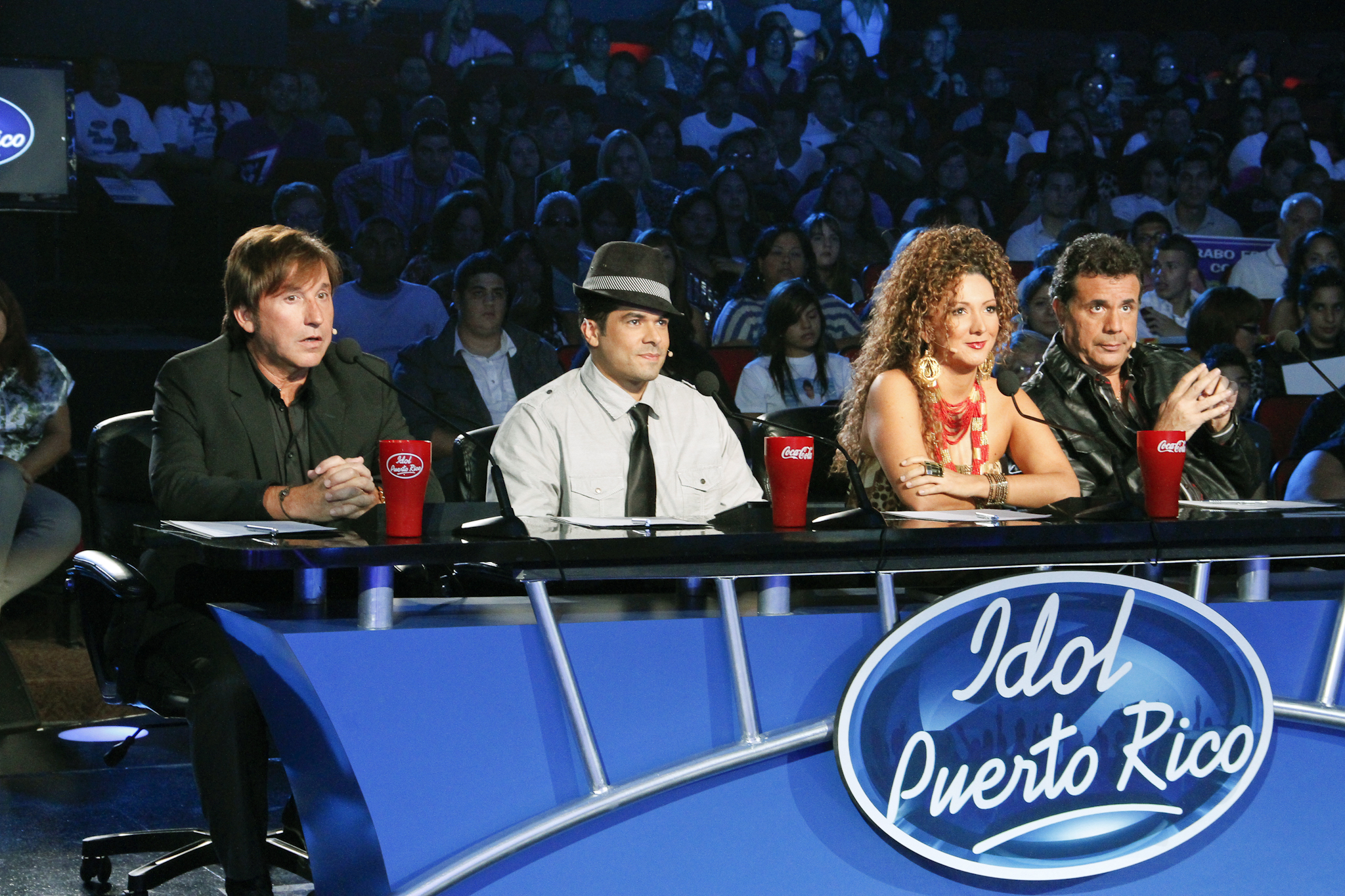 Idol Puerto Rico (2011) Celebrity Judge With Ricardo Montaner, Jerry Rivera and Topy Mamery