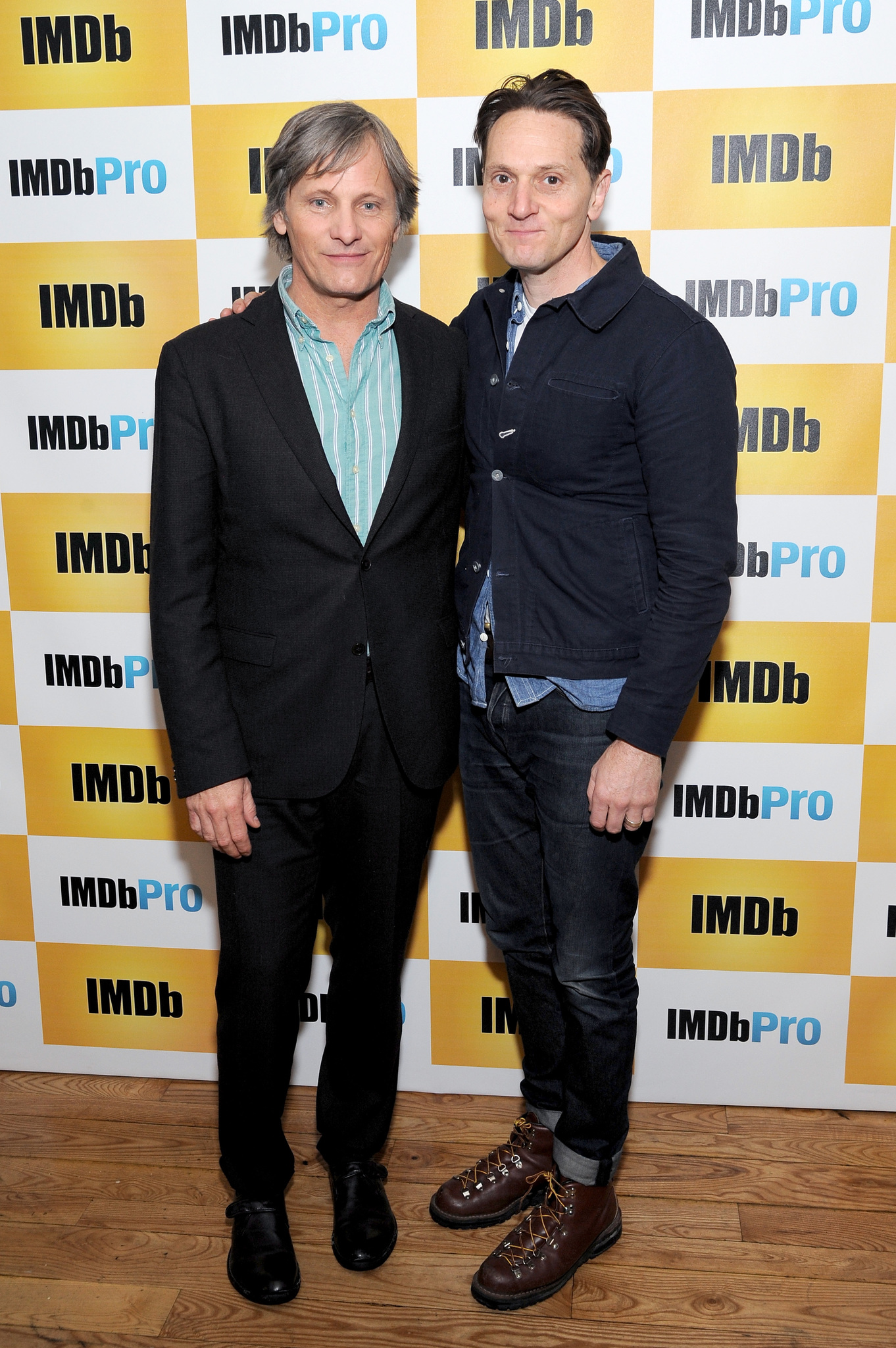 Viggo Mortensen and Matt Ross at event of The IMDb Studio (2015)