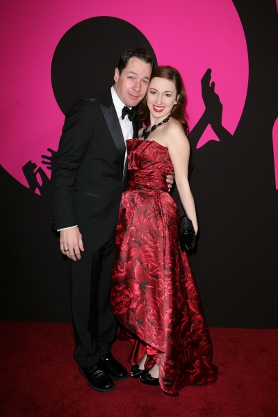 Vanessa Claire Smith and French Stewart at the Ovation awards in Los Angeles