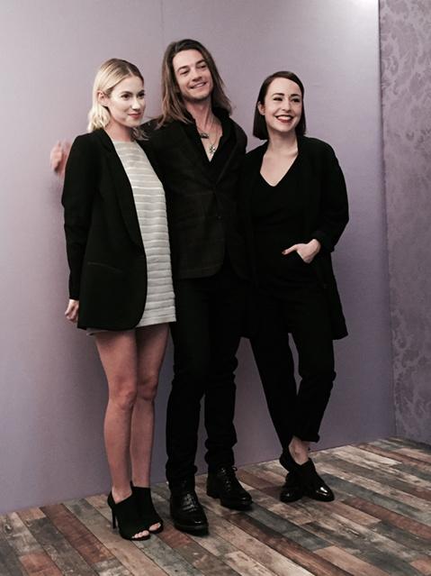 Laura Ramsey, Craig Horner, and Sarah Goldberg attend 2015 TCA Panel in Pasadena