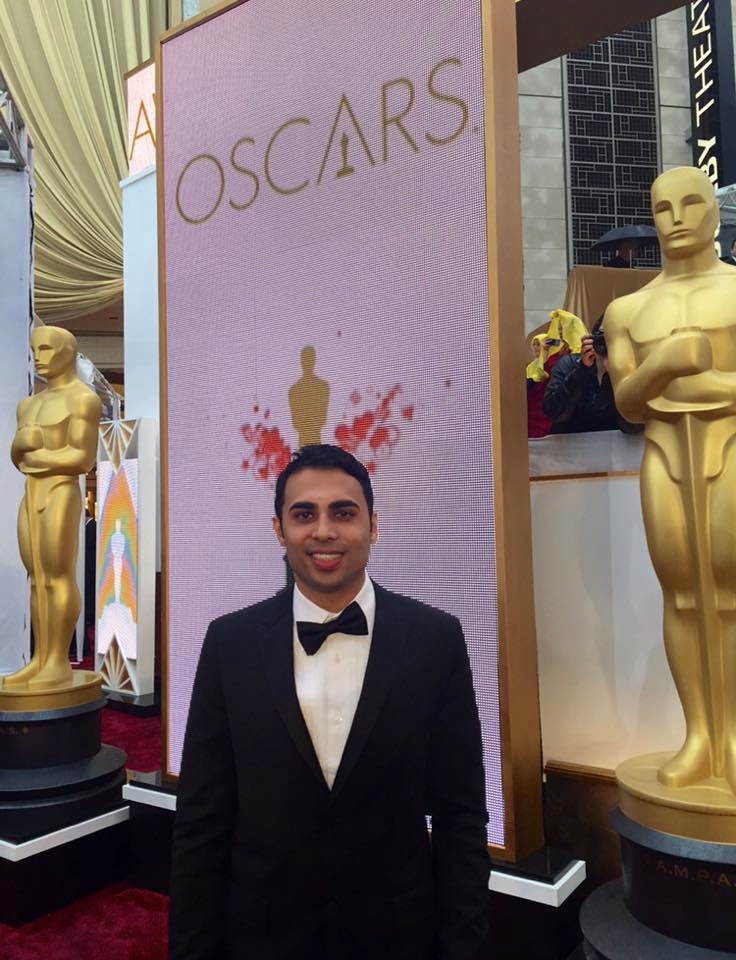 Tushar Tyagi @ 87th Academy Awards 2015